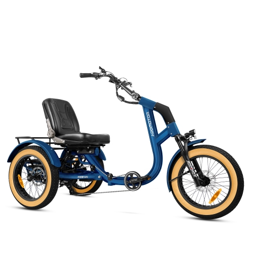 Freetan M-368X Full-Suspension Semi-Recumbent eTrike